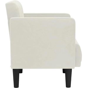 Produktbild für Loungesessel vidaXL 4100559, creme