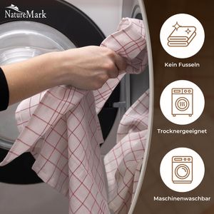 Produktbild für Geschirrtuch NatureMark 50 x 70 cm