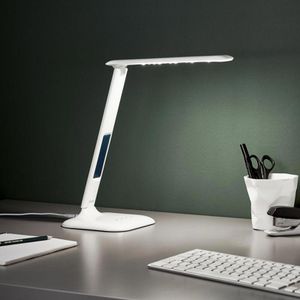 Produktbild für Schreibtischlampe Brilliant Glenn, weiß, LED, dimmbar