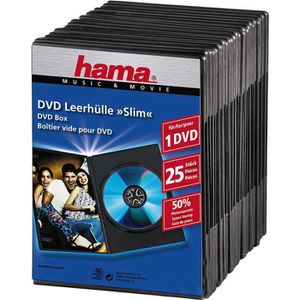 Produktbild für CD-Hüllen Hama 51182 Slim, 190 x 135 mm