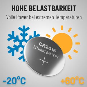 Produktbild für Knopfzelle Absina CR2016