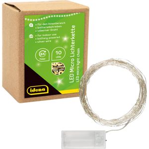 Lichterkette Idena 31114, Micro, 10 LED, innen