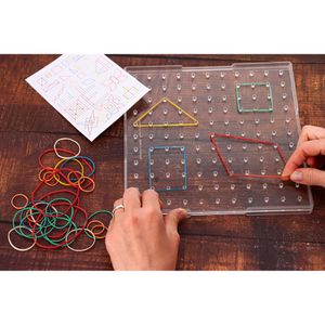 Produktbild für Lernspielzeug Wissner 81605, Geometriebrett 23cm