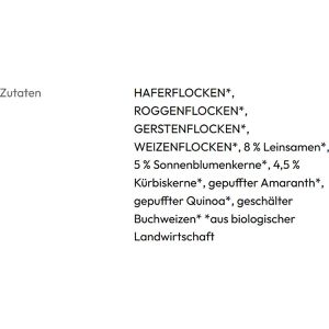 Produktbild für Müsli KoRo Basis Müsli mit Saaten, BIO