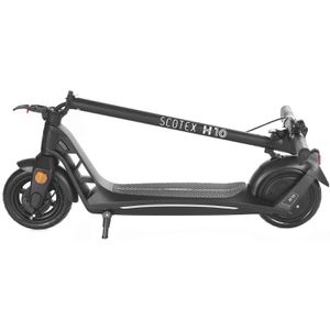 AG SCOTEX E-Scooter – Straßenzulassung, Böttcher 100kg, Traglast Reichweite 30km H10, schwarz, 20km/h,
