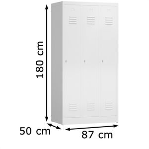 Produktbild für Spind ClassiX X-510130, lichtgrau