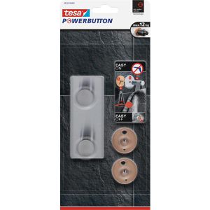 Produktbild für Klebehaken Tesa 59333 Powerbutton Classic