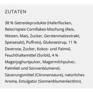 Produktbild für Müsliriegel Dextro Energy Joghurt