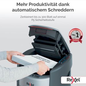 Produktbild für Aktenvernichter Rexel 2025300MEU ShredMax Autofeed+ 300M
