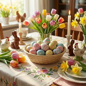 Produktbild für Osterkörbchen Böttcher-AG 68088, Bastkorb, natur