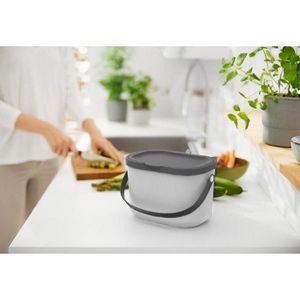 Produktbild für Mülleimer Rotho Albula 1054601023, Mistletoe white