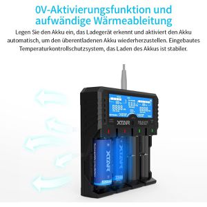 Produktbild für Akku-Ladegerät Xtar VP4L Plus Dragon