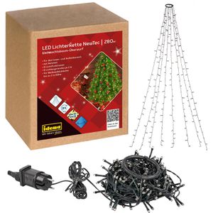 Produktbild für Lichterkette Idena NewTec, 280 LED, innen + außen