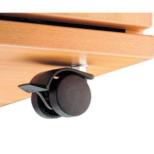 Produktbild für Rollcontainer Hammerbacher B-Serie, aus Holz, weiß