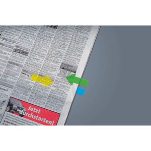 Produktbild für Haftmarker Sigel HN600, fix Big Arrow, transparent