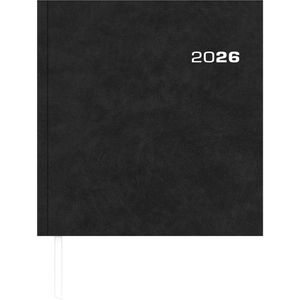 Produktbild für Buchkalender Zettler 786, Sekretär anthrazit, 2026