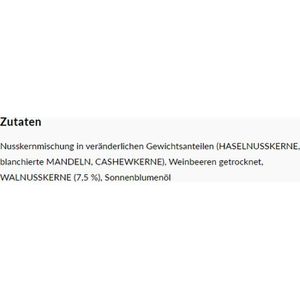 Produktbild für Studentenfutter Seeberger