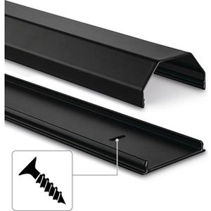 Produktbild für Kabelkanal Hama 220987 schwarz