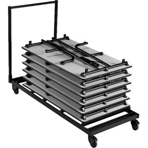 Produktbild für Transportwagen Sodematub chariot, für Klapptische