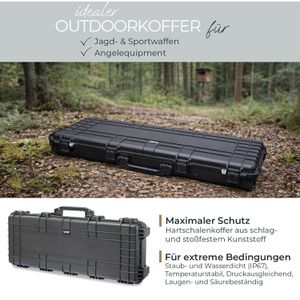 Produktbild für Transportkoffer HMF ODK200, abschließbar, aus Kunststoff