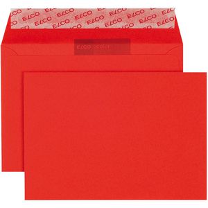 Briefumschläge ELCO 18832.92, C6, rot