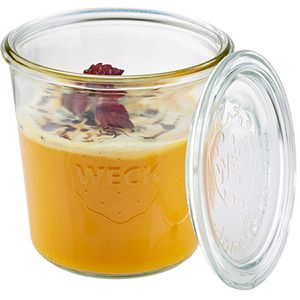 Produktbild für Einmachglas APS Weck-Glas, mit Glasdeckel