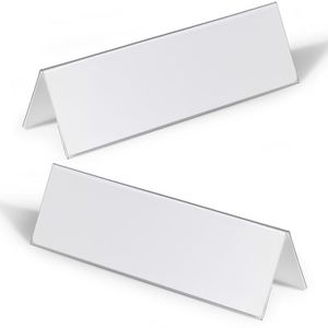 Produktbild für Tischnamensschilder Durable 805319, glasklar, A4