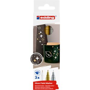Produktbild für Lackmarker Edding 751 metallic