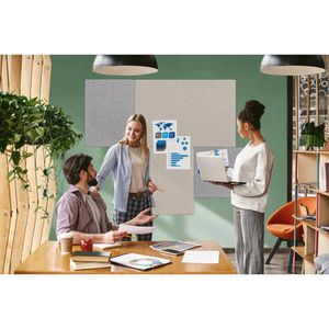 Produktbild für Pinnwand Legamaster 7-144510 Board-Up, grau