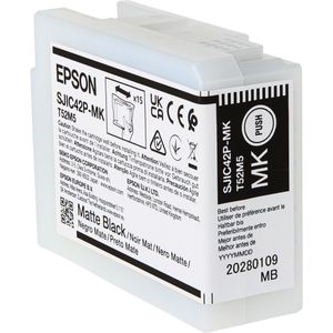 Produktbild für Tinte Epson SJIC42P-MK, T52M540 schwarz matt