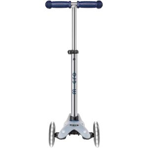 Produktbild für Scooter Micro Mini deluxe, mit 3 Rollen, aus Kunststoff, navy
