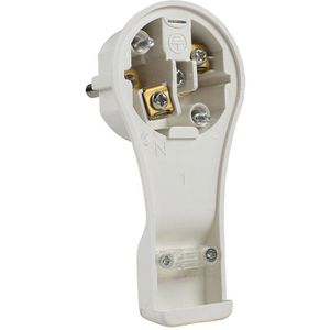 Produktbild für Schutzkontaktstecker as-Schwabe 45030, 16 A / 230 V, weiß
