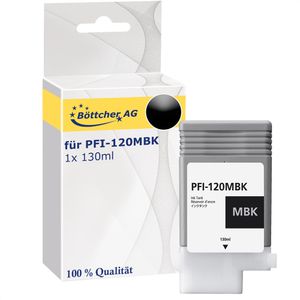 Produktbild für Tinte Böttcher-AG für Canon PFI-120MBK