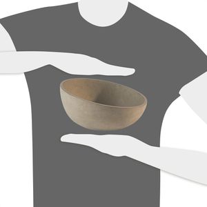 Produktbild für Obstschale APS Element 30000, 1,1 Liter, Beton