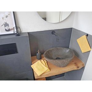 Produktbild für Waschlappen Zollner Elba II, sonnengelb, 16 x 21 cm