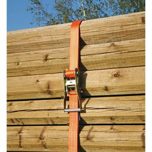 Produktbild für Spanngurt Kerbl 37147, orange, mit Ratsche