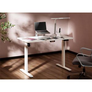 Produktbild für Schreibtischgestell LogiLink EO0052, weiß, 3 Memoryspeicher