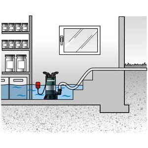 Produktbild für Schmutzwasserpumpe Metabo PS 18000 SN, 1100 W
