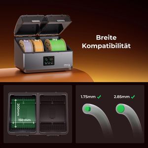 Produktbild für Filament-Trockner Creality SpacePi X4, für 4 Rollen, 45-85 °C