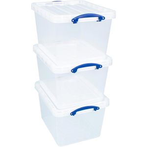Produktbild für Aufbewahrungsbox Really-Useful-Box 40C-PK3, 40L