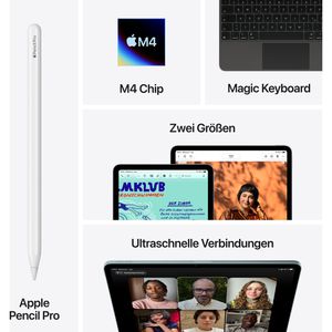 Produktbild für Tablet Apple iPad Air 13 M4 2026, 13 Zoll