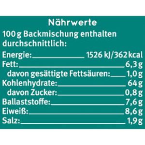 Produktbild für Brotbackmischung Bauckhof Mühlenbrot, BIO