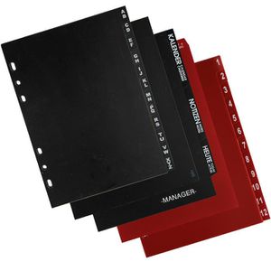 Produktbild für Ersatzeinlagen Bind 25134, Manager Plus, A5