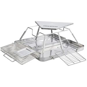 Produktbild für Holzkohlegrill GROENBERG Eldfell, Faltgrill