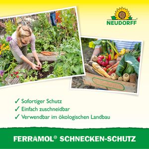 Produktbild für Schneckenzaun Neudorff Ferramol, 8 m, erweiterbar