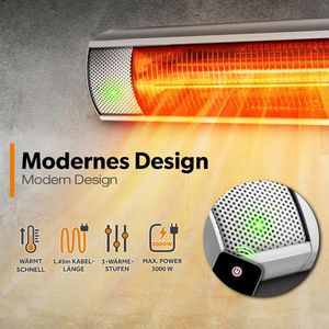 Produktbild für Heizstrahler Tresko THSL-005, outdoor