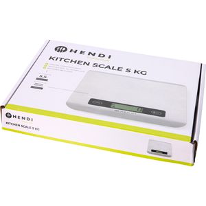 Produktbild für Küchenwaage Hendi 580226, mit Tara-Funktion, Teilung 1 g
