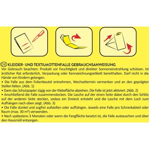 Produktbild für Mottenfalle Protect Kleider- und Textil, Pheromonfalle