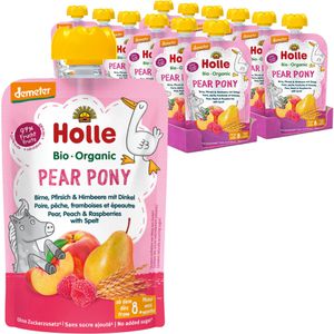Fruchtpüree Holle Pear Pony, 97% Frucht demeter, BIO
