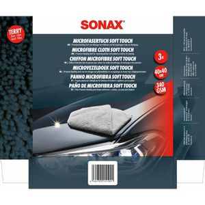 Produktbild für Poliertuch Sonax 04510000, MicrofaserTuch soft touch, 40x40 cm